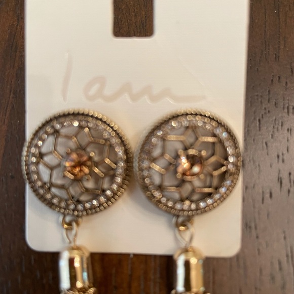 “I am” jewelry long earrings - Picture 4 of 5